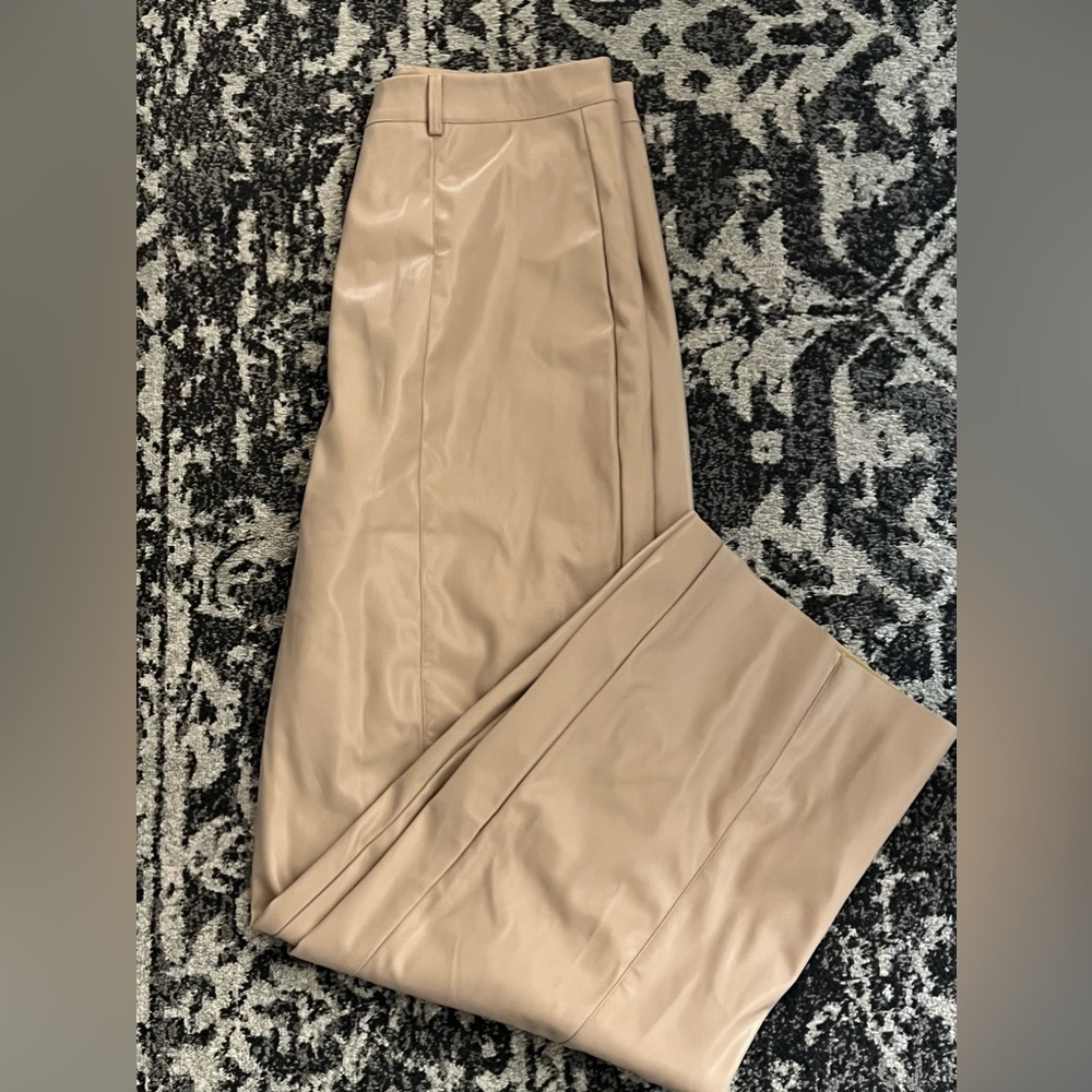 Faux Leather Pants